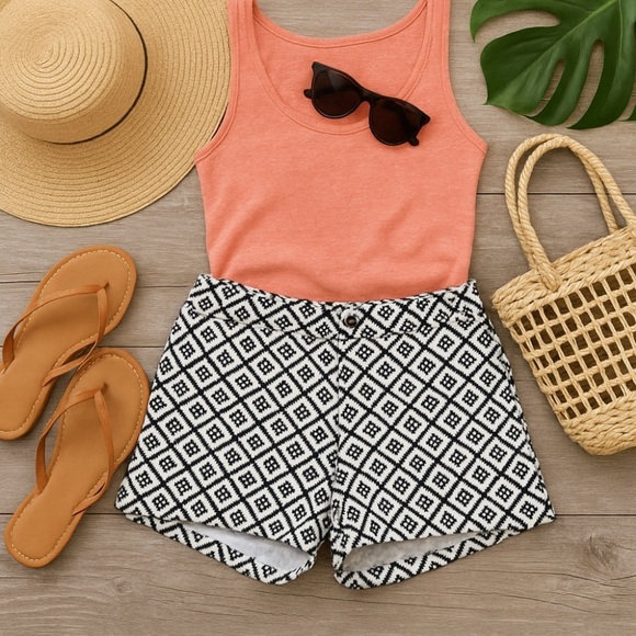 Jcrew factory chino shorts size 6 - Picture 1 of 5